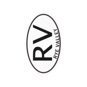 Heavy Duty Vinyl Sticker (Euro Oval)